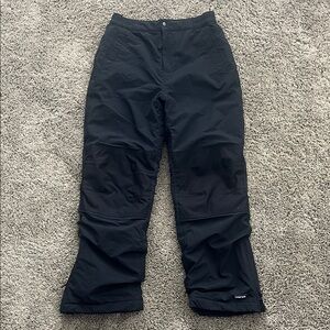 Lands End Black Snow Pants - Size 12